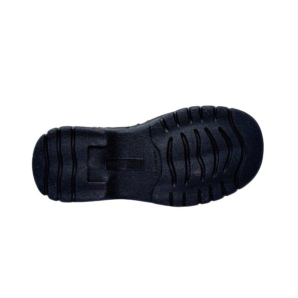 <span>Plainview</span> Youth Black Leather Oxfords - Image 4