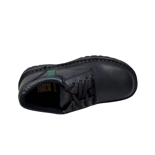 <span>Plainview</span> Youth Black Leather Oxfords - Image 5
