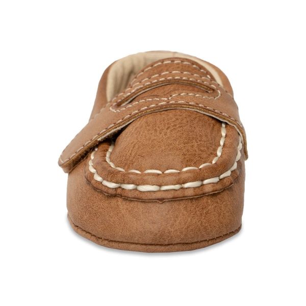 Anthony Infant Brown Soft Sole Penny Loafers-2
