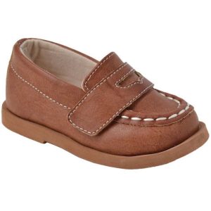 Anthony Toddler Brown Penny Loafers