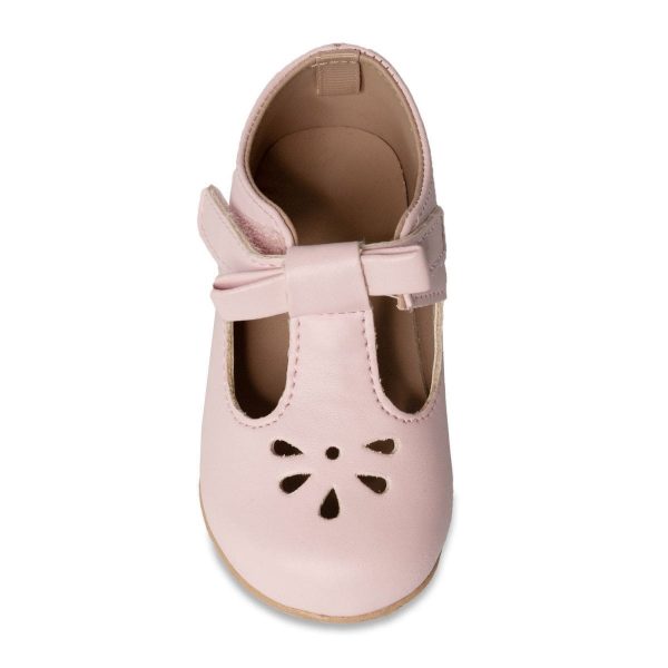 Brynna Classic Pink T-Straps for Toddler Girls-1