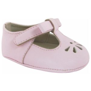 Brynna Infant Classic Pink T-Straps for Baby Girls