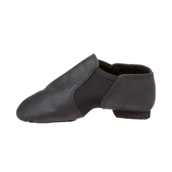 Gloria Toddler Black Leather Jazz Boots-3