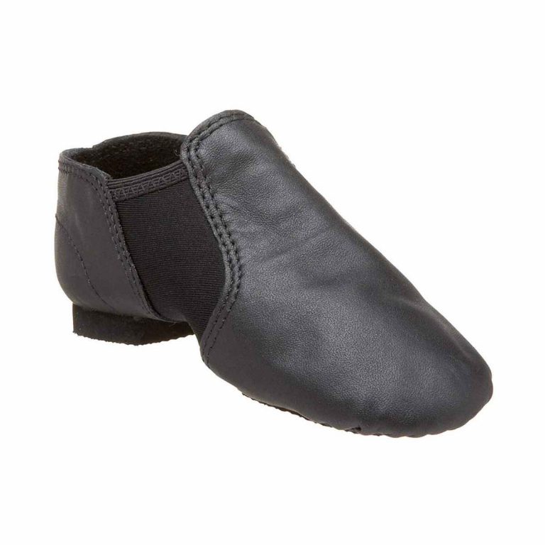 Gloria Toddler Black Leather Jazz Boots