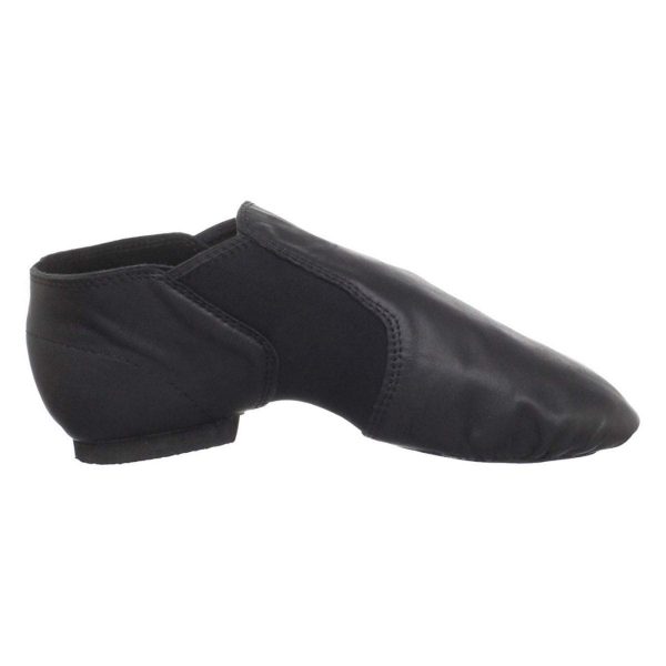 Goria Youth Black Leather Jazz Boots-2