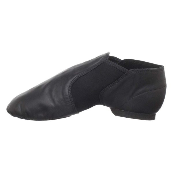 Goria Youth Black Leather Jazz Boots-3