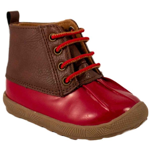 Jude Toddler Red Duck Boots