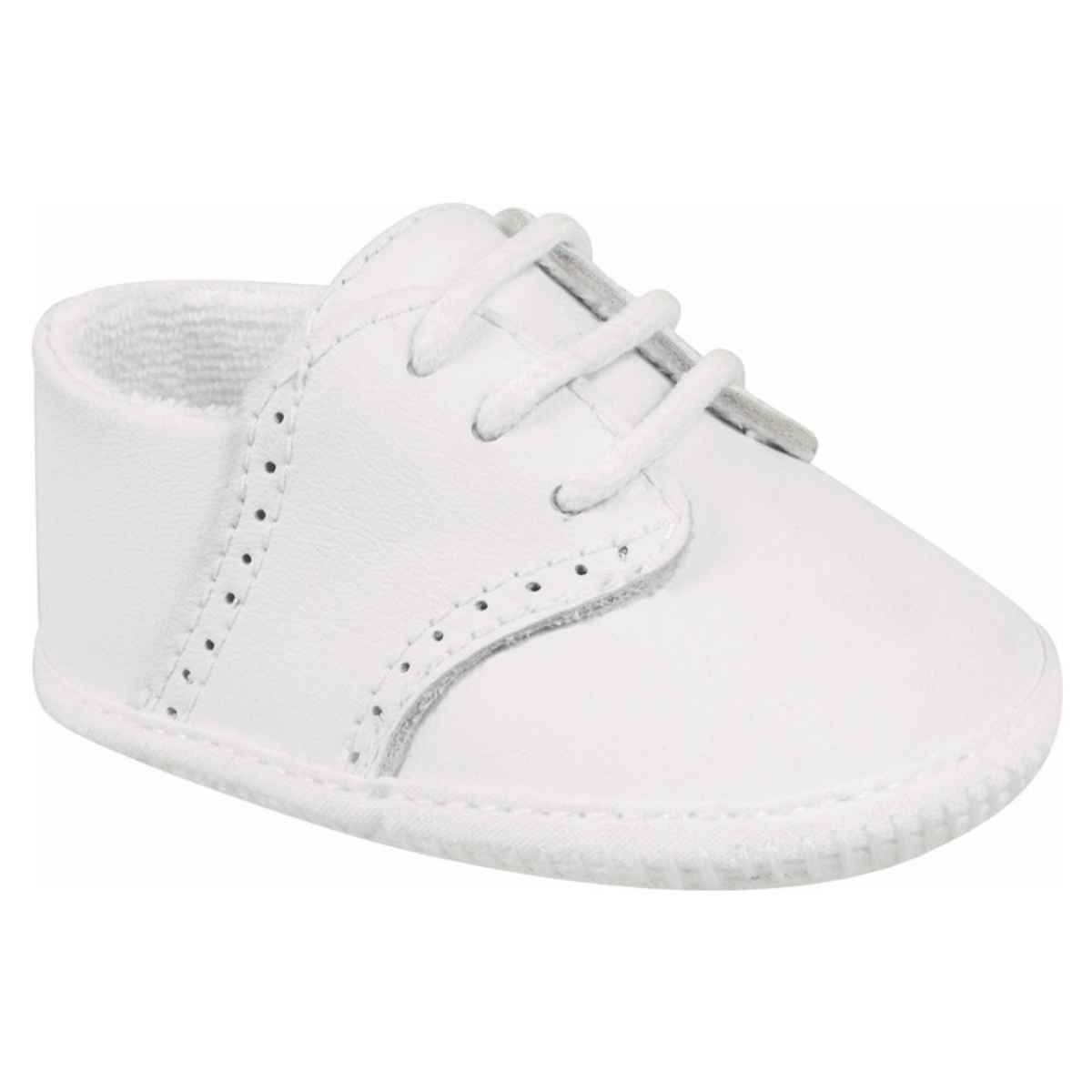 3-4 Lacoste White Infant Baby Boys Girls Crib Shoes New Born Size 1-2 