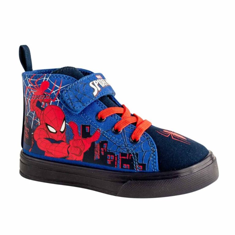 Marvel Toddler Light Up Canvas Hi-Top Sneakers