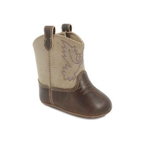 Miller Infant Brown Soft Sole Cowboy Boots