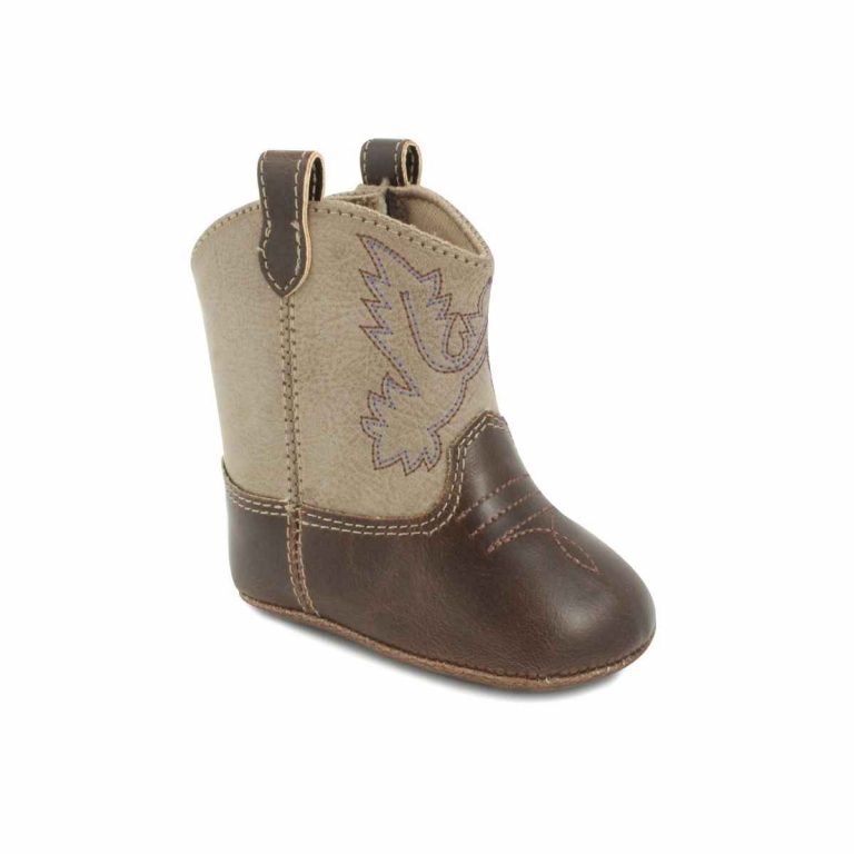 Miller Infant Brown Soft Sole Cowboy Boots