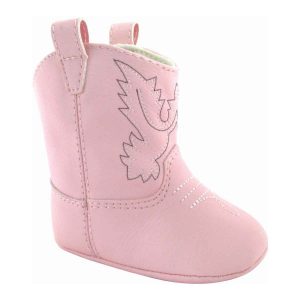 Miller Infant Pink Soft Sole Cowboy Boots