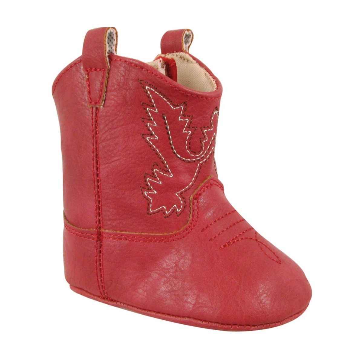 MILLER Infant Red Soft Sole Cowboy Boots - Kids Shoe Box