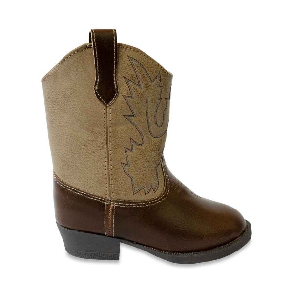 Miller Toddler Brown Cowboy Boots-5