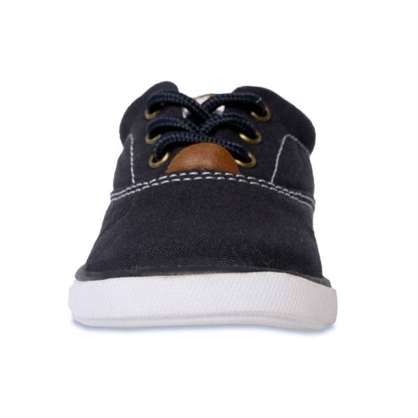 Milo Navy Canvas Toddler Sneakers-2