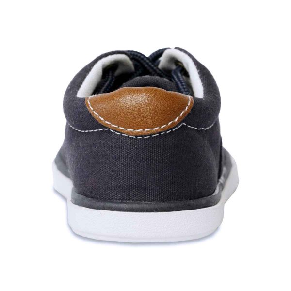 Milo Navy Canvas Toddler Sneakers-3