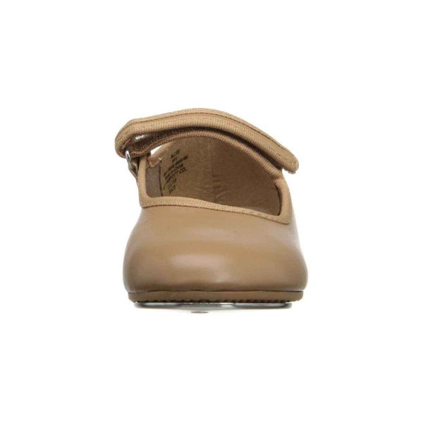 Molly Jane Toddler Caramel Tap Shoes with Straps-5