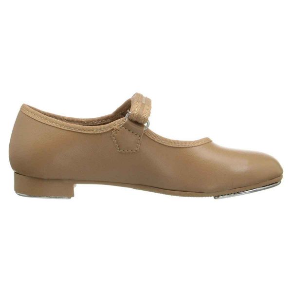 Molly Jane Youth Caramel Tap Shoes with Straps-1