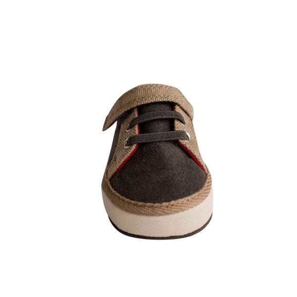 Murphy Infant Gray Canvas Sneakers-3