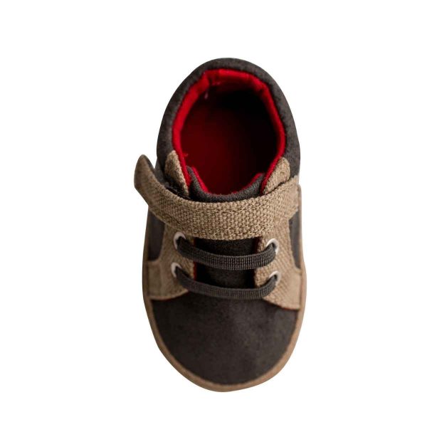 Murphy Infant Gray Canvas Sneakers-4