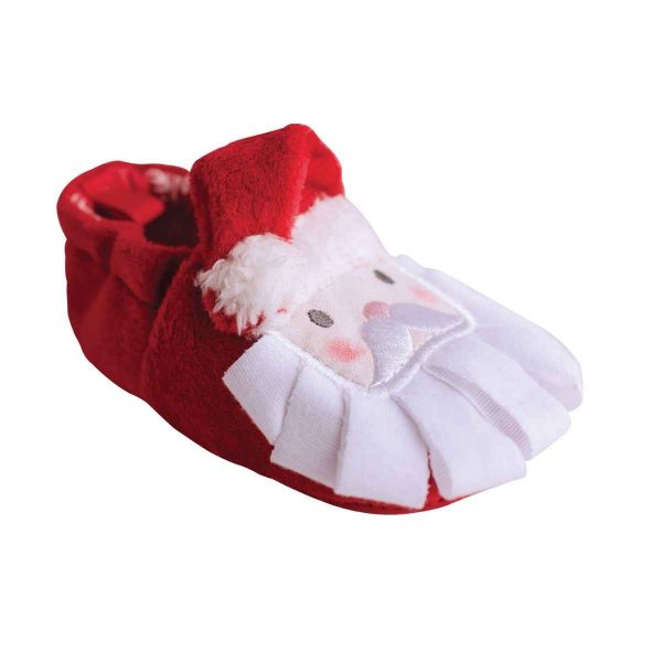 Nicholas Infant/Toddler Santa Slippers