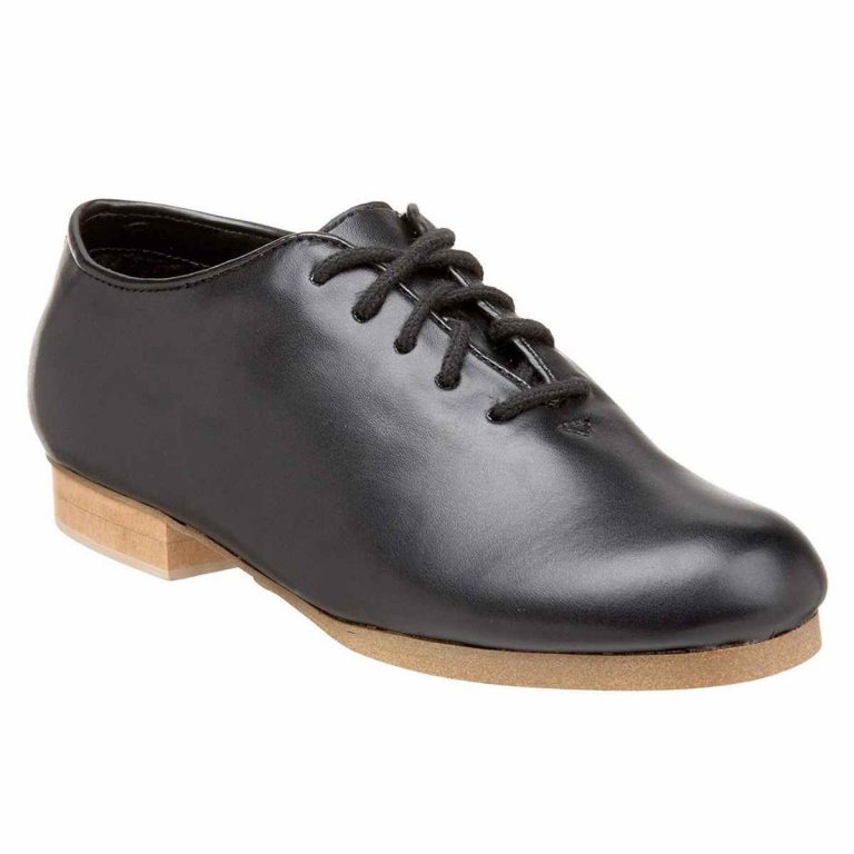 Ollie Youth Black Clogging Oxfords