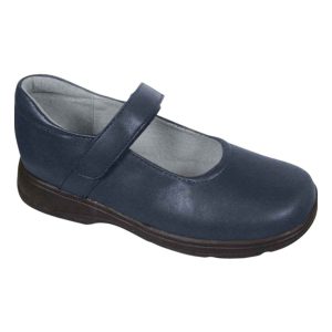 Prodigy Youth Navy Leather Mary Janes