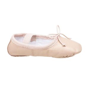 Sammi Toddler Pink Leather Split-Sole Ballet Shoes-2