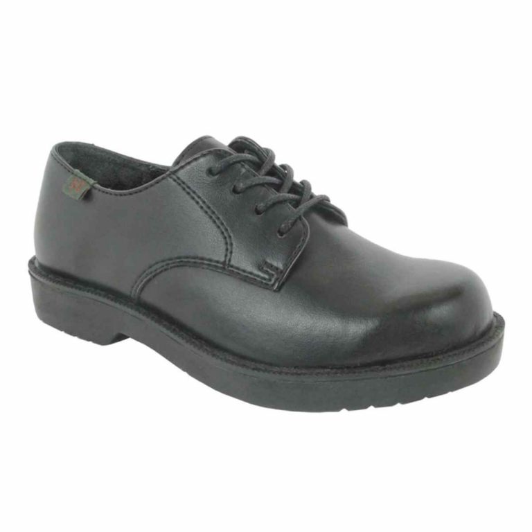 Semester Youth Black Leather Oxfords