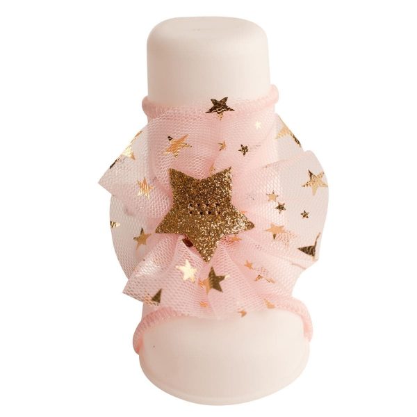 Starr Infant Pink Headband and Peep Toe Gift Set-2