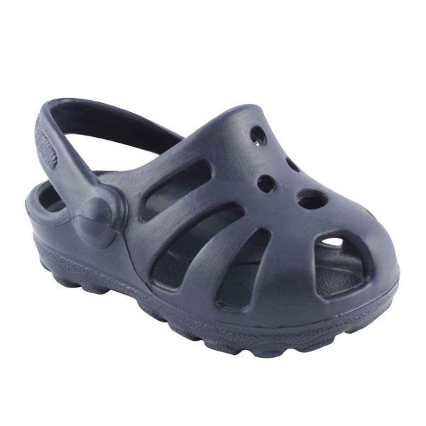 Sunny Toddler Navy Molded Sandals with Back Strap