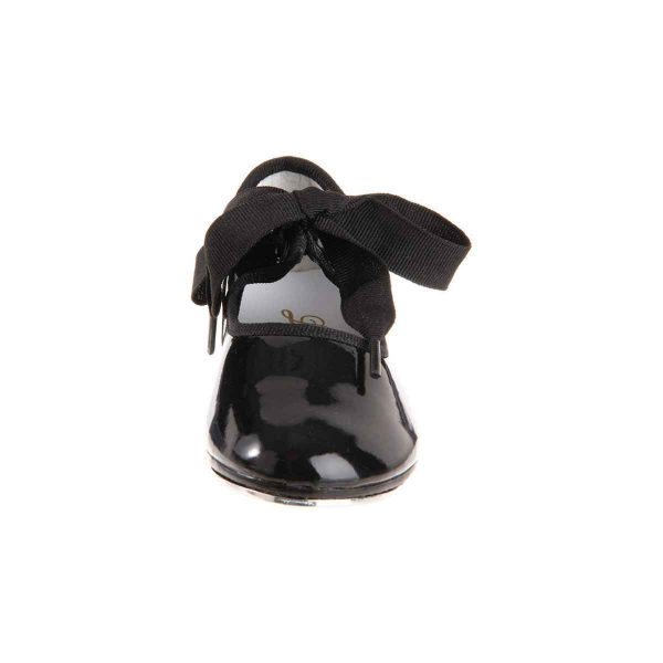 Tierney Toddler Black Patent Tap Shoes-4
