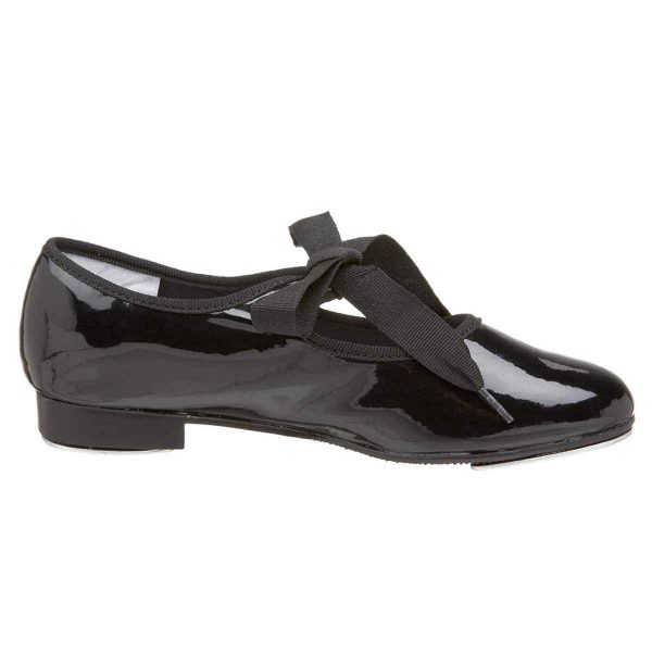 Tierney Youth Black Patent Tap Shoes-3