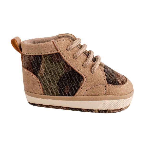 Trey Soft-Sole Camo High-Top Sneakers With Laces-2