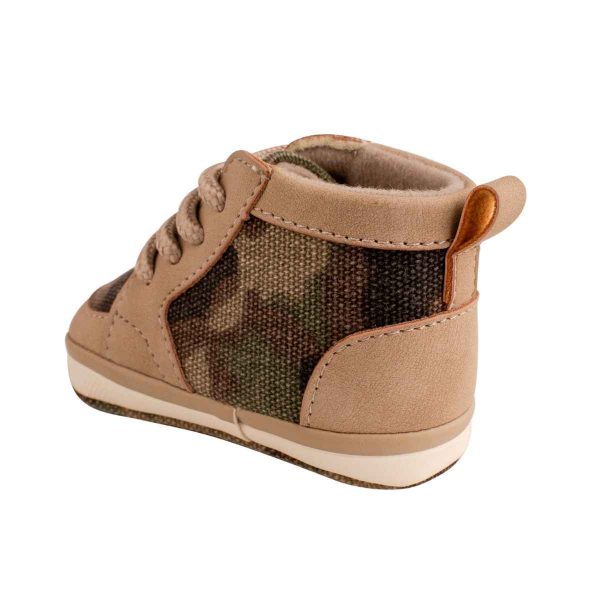 Trey Soft-Sole Camo High-Top Sneakers With Laces-4