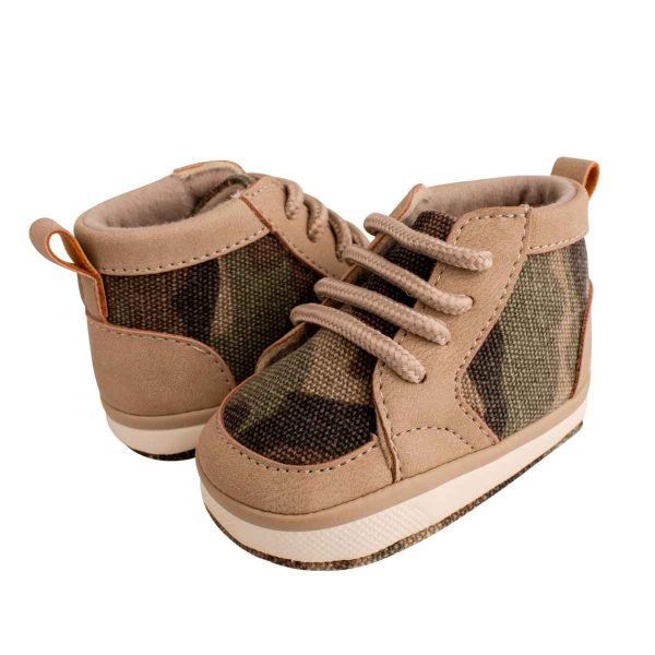 Trey Soft-Sole Camo High-Top Sneakers With Laces-8