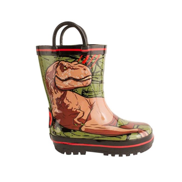 Universal Jurassic World Toddler Rubber Rain Boots-1