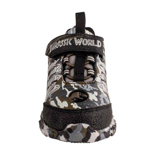 Universal Pictures Jurassic World Black Toddler Lighted Athletic Shoe-3