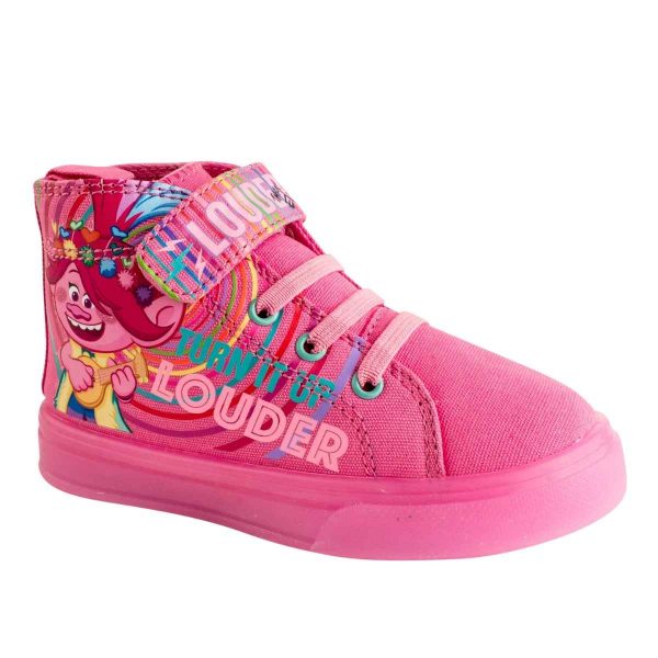 Universal Pictures Poppy Toddler Light Up Canvas High Top Sneakers