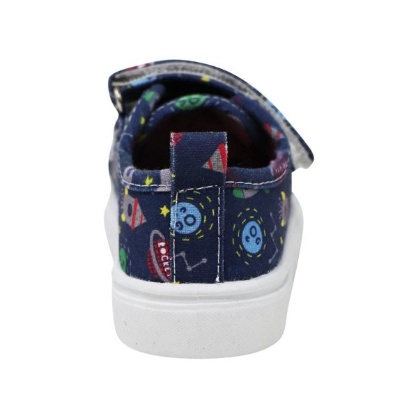Wade Toddler Navy Outer Space Sneakers-3
