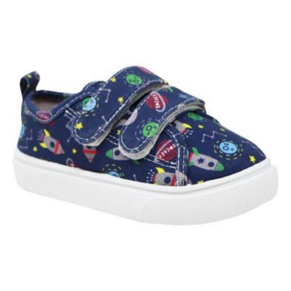 Wade Toddler Navy Outer Space Sneakers