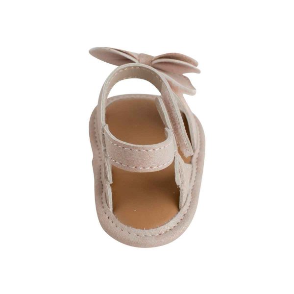 Infant Blush Bow Sandal-3