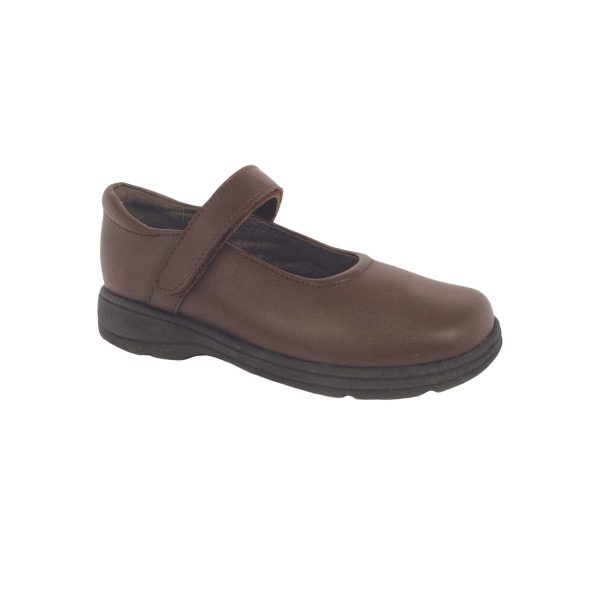 Prodigy_5100BRC Brown Leather Mary Jane