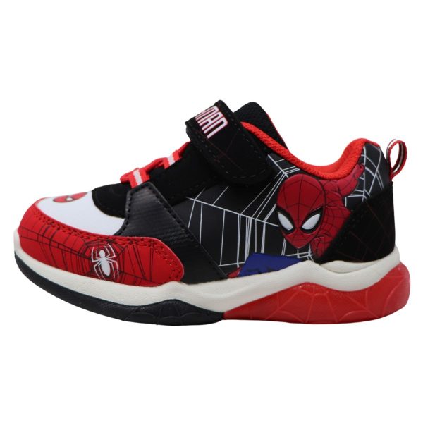 Marvel SPIDER-MAN Toddler Light-Up Athletic Shoes