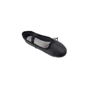 OLIVIA Black Leather Beginner Ballet Shoe