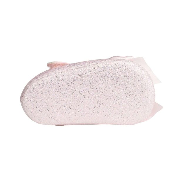 TISH Infant Pink Shimmer One-Strap Skimmer with Satin Bow