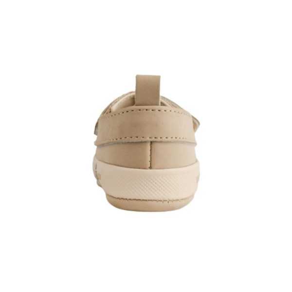 <span>Andrew</span> Infant Khaki PU Nubuck Deck Shoes with Straps - Image 5