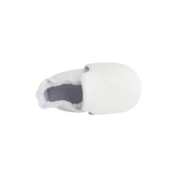 <span>BOBBY</span> Infant Monogram Elastic Back Leather Slip-ons - Image 7