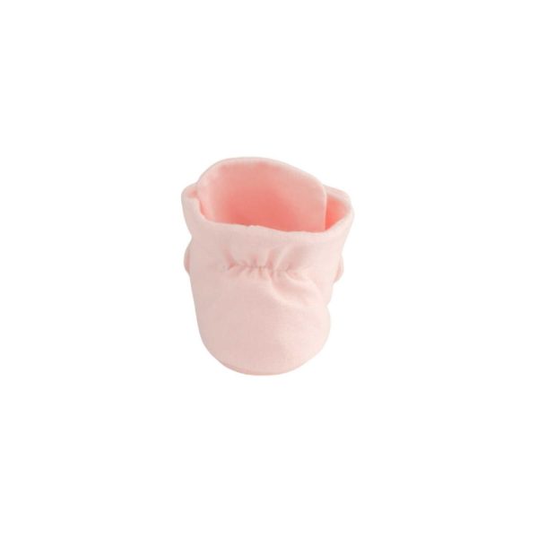 <span>Casey</span> Infant Pink Knit Elephant Bootie - Image 5