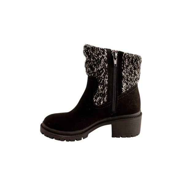 <span>Eastside</span> Youth Girls’ Black Suedecloth Boots with Sweater Shaft - Image 3